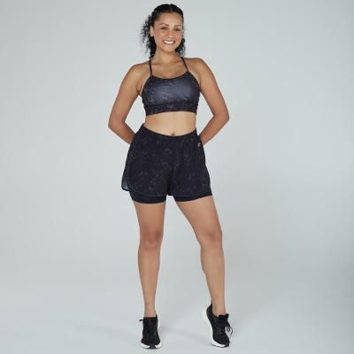 Top Feminino de Treino Training Print Domyos