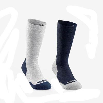 Meia Cano Médio Infantil de Trilha Sh100 Mid Quechua