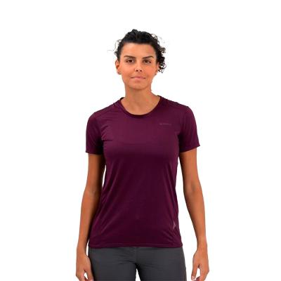 Camiseta Feminina de Trilha MH100 Respirável Eco-concepção Quechua