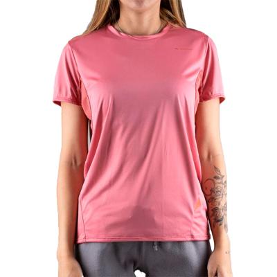 Camiseta Feminina de Trilha MH100 Respirável Eco-concepção Quechua