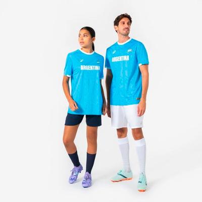 Camisa Adulto de Futebol para Torcedores Argentina Kipsta