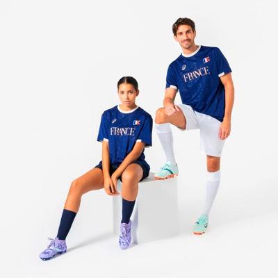 Camisa Adulto de Futebol França Torcedor Kipsta