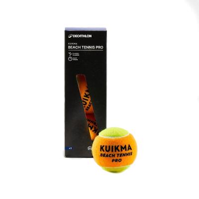 Bola de Beach Tênis BTB PRO 03 Unidades Kuikma