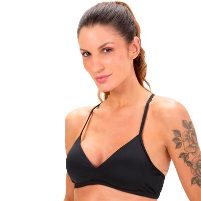 Top Feminino de Treino Suporte Leve Domyos