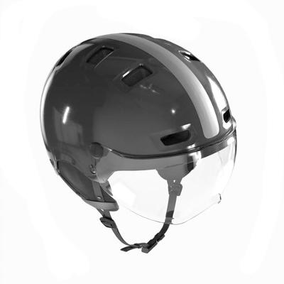 Capacete de Ciclismo Urbano com Viseira 580 Btwin