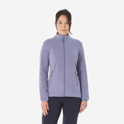 Blusa Feminina de Trilha Fleece com Ziper Mh120 Quechua