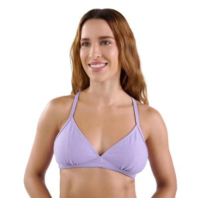 Top Biquíni Feminino Cruzado 500 Olaian