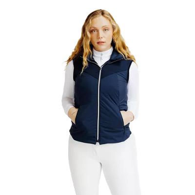 Colete Feminino de Hipismo Warm 900 Fouganza