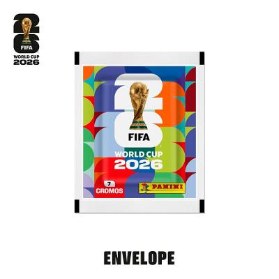 Kit 10 Envelopes Figurinhas Copa do Mundo 2026 Original Panini