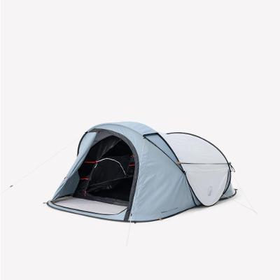 Barraca de Camping 2 Seconds XL 2 Pessoas Fresh e Black Quechua Azul