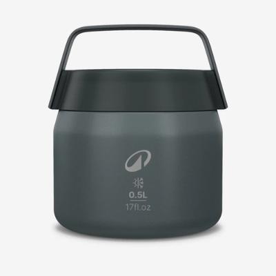 Pote Térmico de Camping 500ML Quechua Cinza