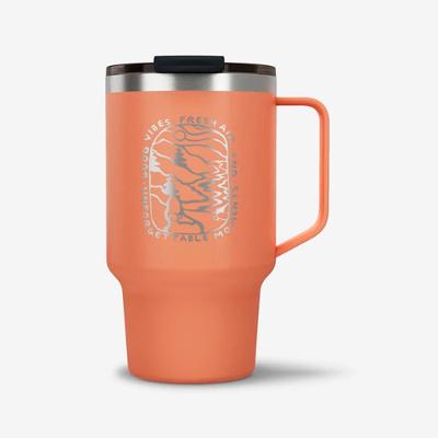 Caneca Térmica de Aço Inoxidável de 0,5 L, para Acampamento Quechua