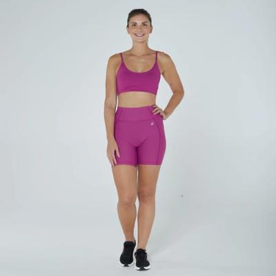 Shorts Feminino de Treino Iconic 500 Domyos Roxo