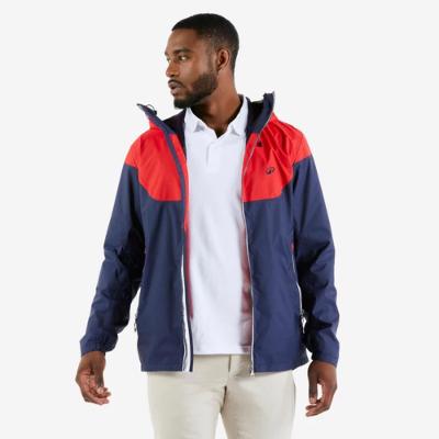 Casaco Impermeável de Velejar Sailing 100 Azul Decathlon