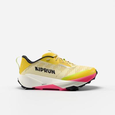 Tênis Feminino de Corrida em Trilha Kiprun Kipsummit Amarelo