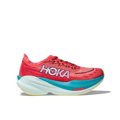 Tênis Masculino de Corrida Mach X2 Hoka Vermelho
