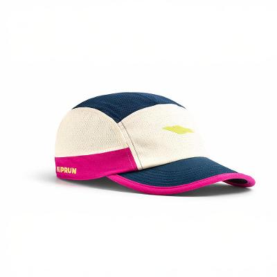 Boné De Corrida Unissex Running Kiprun Azul Rosa e Amarelo