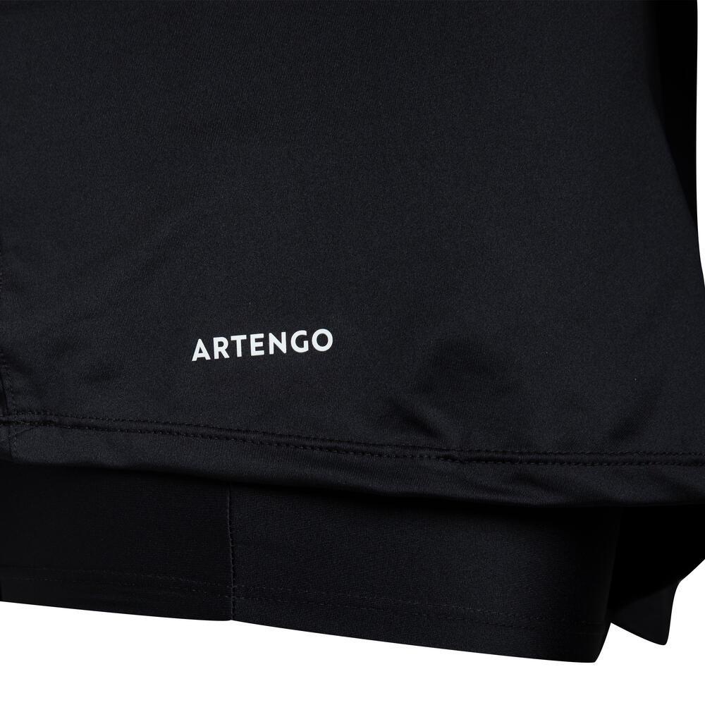 Saia Feminina de Tênis Dry 100 Preto Artengo - 4