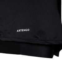 Saia Feminina de Tênis Dry 100 Preto Artengo