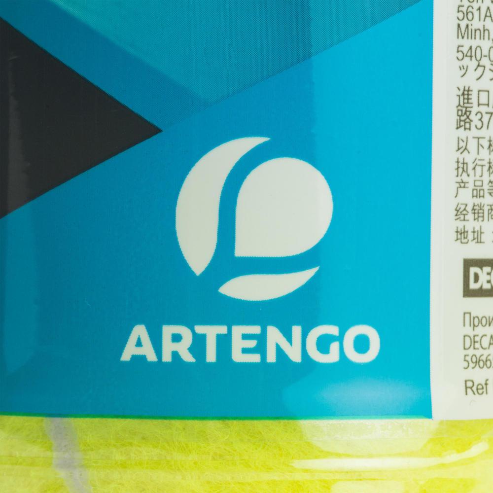 Bola de Tênis All Court Speed Pro 3 Bolas Artengo - 4