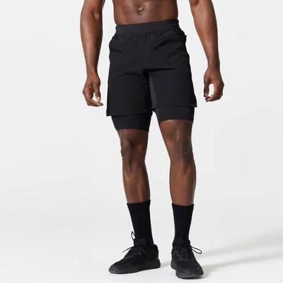 Shorts 2 em 1 Masculino Fitness 500 Domyos