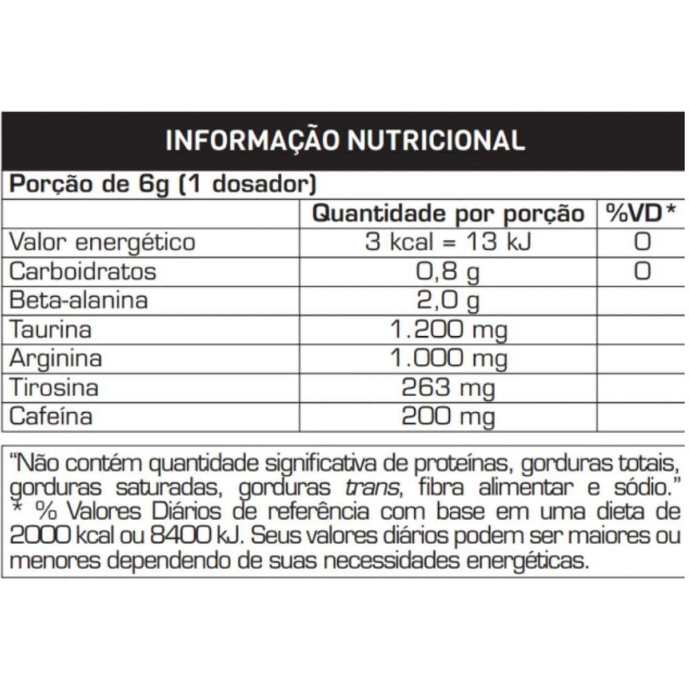 Pré Treino Égide Açaí com Guaraná 300g Max Titanium - 2