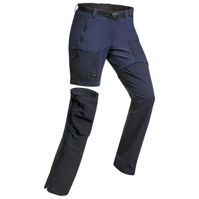 Calça Feminina Moduláveis 2- em -1 de Trekking MT500 Azul