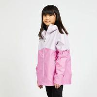 Jaqueta Impermeável de Barco 100 Infantil Rosa Tribord - 1