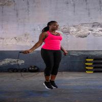 Corda de Saltar Básica de Treino Cardio - 9