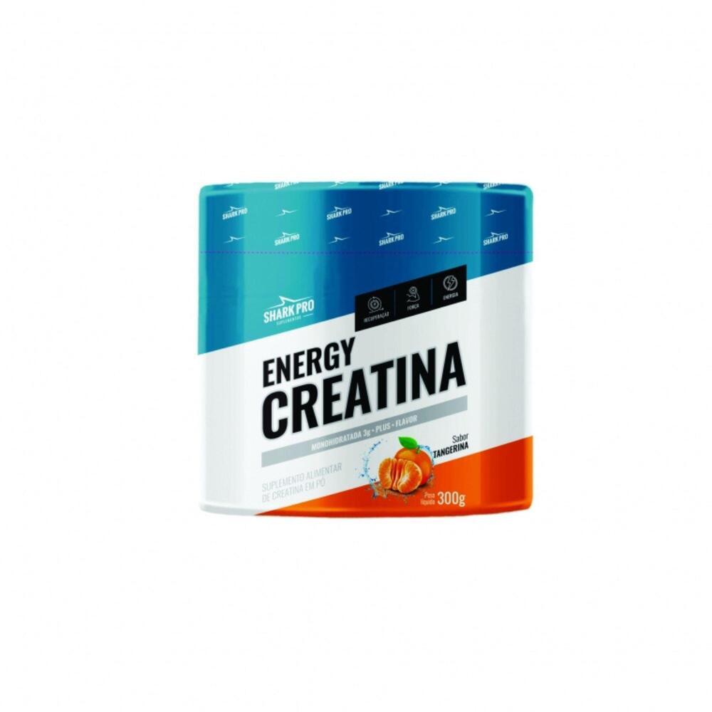 Creatina 300g Sabor Tangerina Shark Pro - 1
