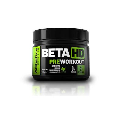 Betahd Pre Workout Stevia Zero Atlhetica Nutrition Sabor Limão 240g