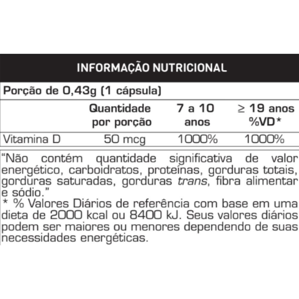 Vitamina D3 60 cápsulas Max Titanium - 2