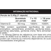 Vitamina D3 60 cápsulas Max Titanium - 2