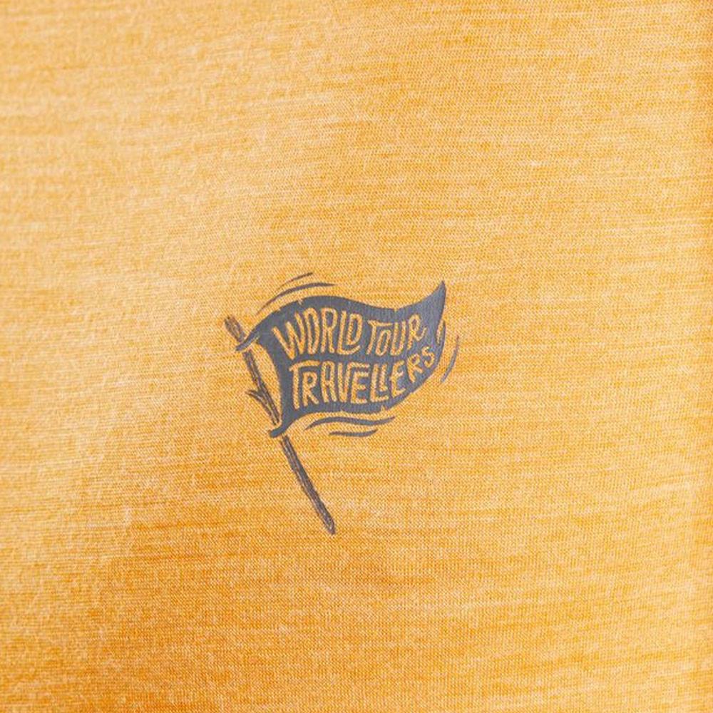 Camiseta Masculina de Lã Merino Trekking Travel 100 Forclaz - 5