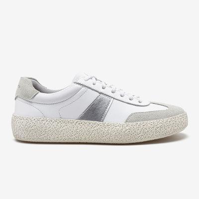 Tênis Feminino Bora Branco/Cinza