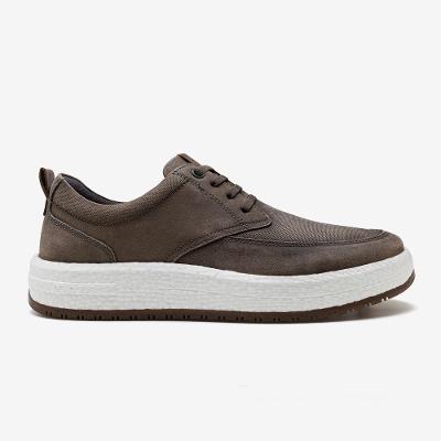 Tênis Masculino Drake Couro Pulse Marrom