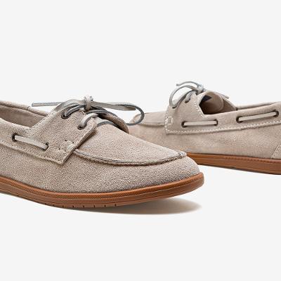 Mocassim Feminino Olivia Couro Creme