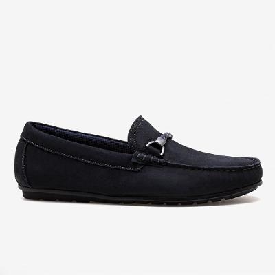 Mocassim Masculino Tom Couro Azul