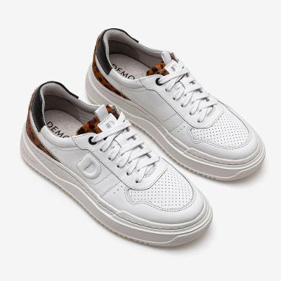 Tênis Feminino Block Branco Oncinha