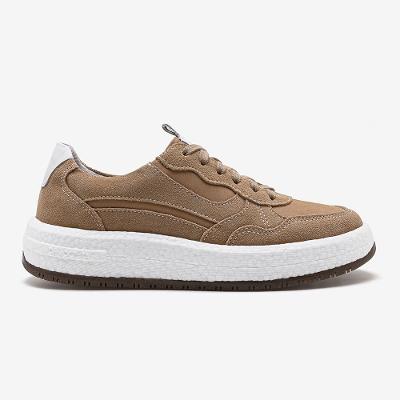 Tênis Feminino Drake Pulse Couro Off White
