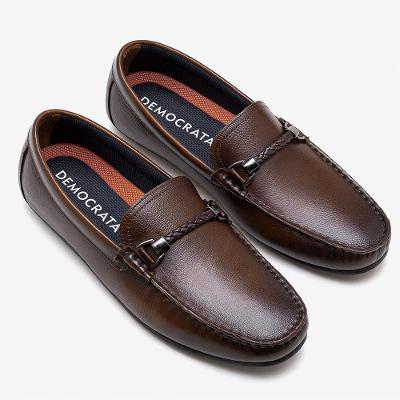 Mocassim Masculino Tom Couro Marrom