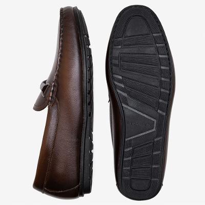Mocassim Masculino Tom Couro Marrom