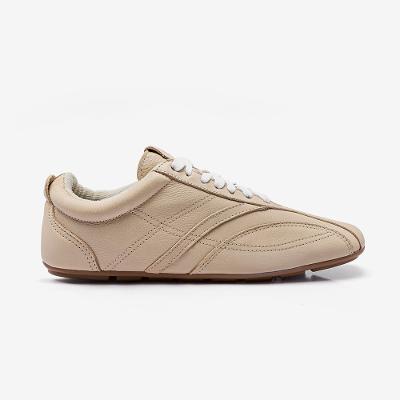 Tênis Feminino Livia Couro Creme