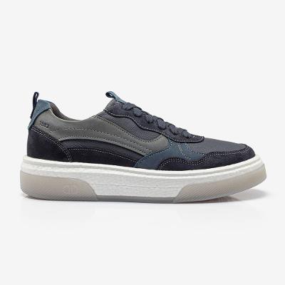 Tênis Beat Pulse Cinza/Azul