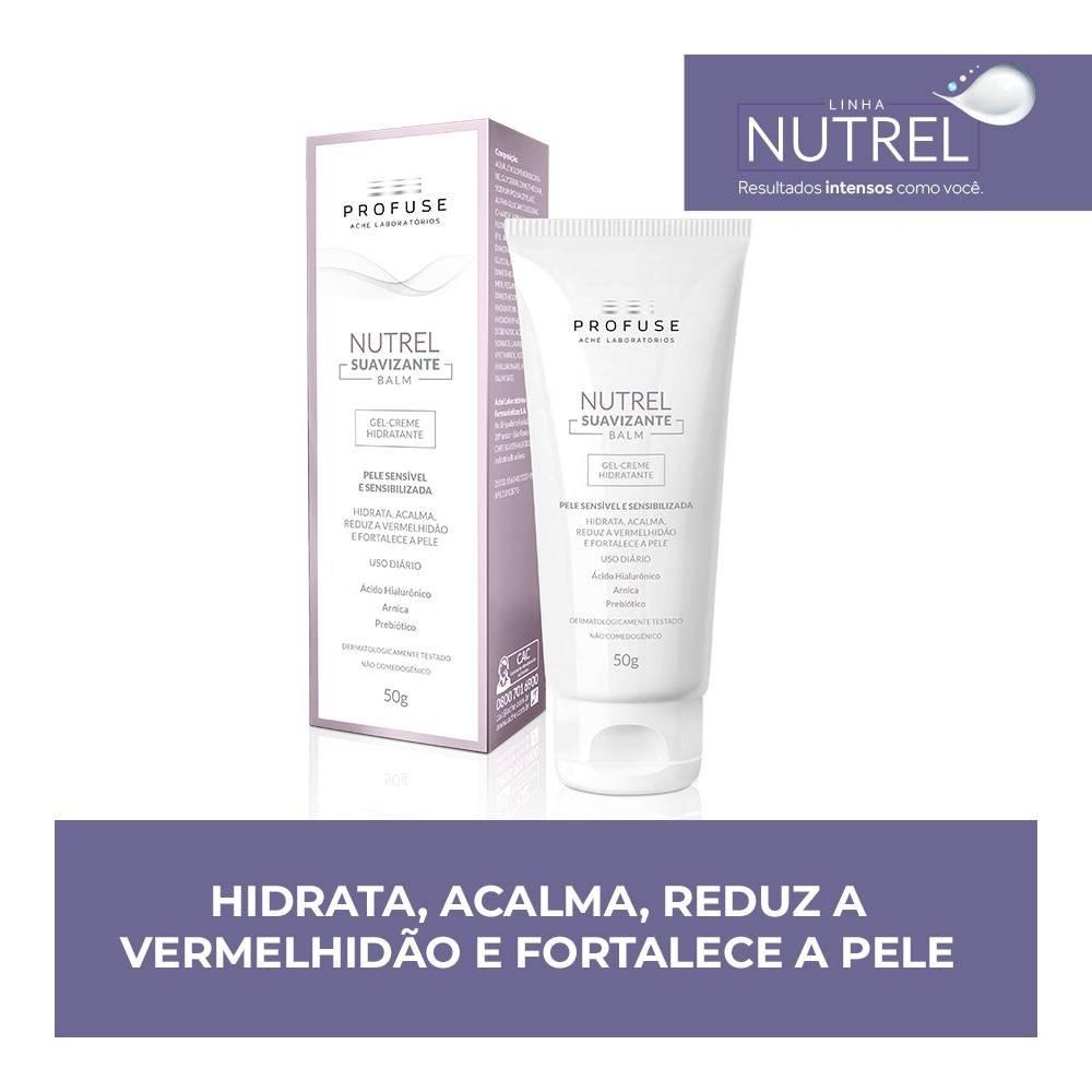 Gel Creme Hidratante Profuse Nutrel Balm Peles Sensíveis 50g - 1