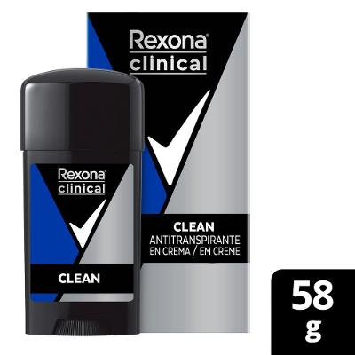Desodorante Em Creme Rexona Clinical Clean 58g
