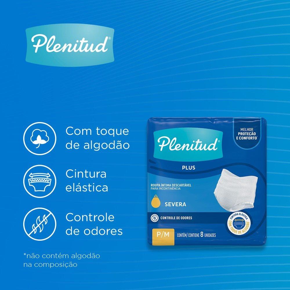 Roupa Íntima Plenitud Plus Para Incontinência P/m - 32 Unidades - 2