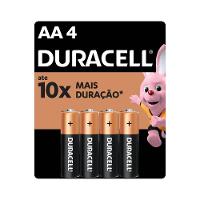 Pilha Alcalina Duracell Optimum Aa Com 4 Unidades - 1