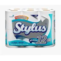 Papel Higienico Stylus Folha Dupla 20m Com 12 Rolos - 1