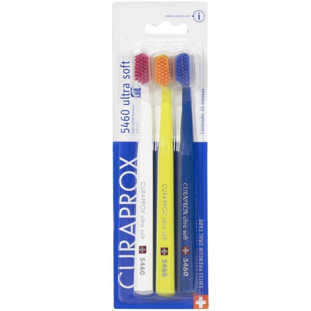 Kit Escova Dental Curaprox Ultrasoft 5460 Sortida - 3 Unidades - 1